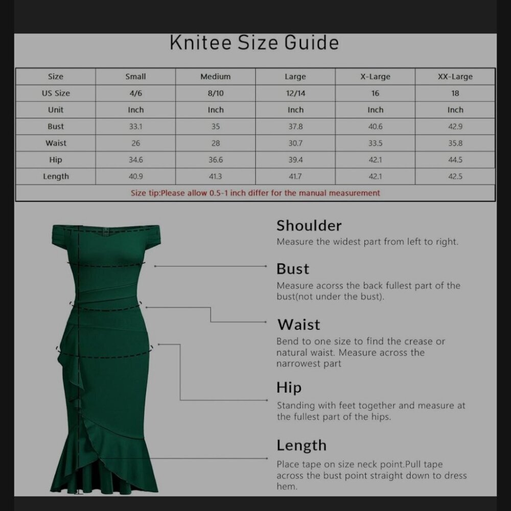 💰Bundle and save lots💰 NWT Knitee Women's Off Shoulder dress - Picture 6 of 8